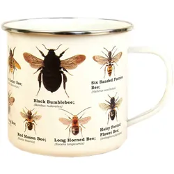 Gift Republic Emaljekrus - Bombus Bee Bier Gift Republic Emaljekrus - Bombus Bee Bier