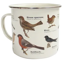 Gift Republic Emaljekrus - Garden Birds Fugle Gift Republic Emaljekrus - Garden Birds Fugle