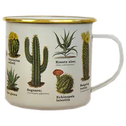 Gift Republic Enamel Mug Botanical - Krus Gift Republic Enamel Mug Botanical - Krus