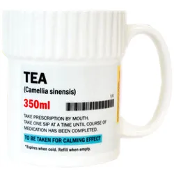 Gift Republic Mug Pill Pot Tea - Krus Gift Republic Mug Pill Pot Tea - Krus